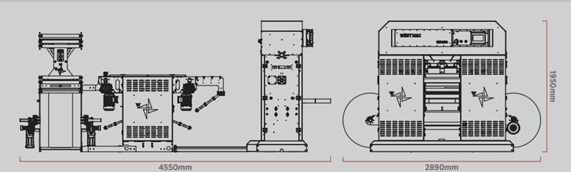 WST-R500E ENDÜSTRİYEL RULO ÇÖP TORBA MAKİNESİ